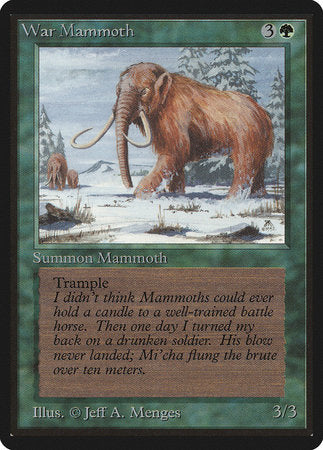 War Mammoth [Limited Edition Beta] | Good Games North
