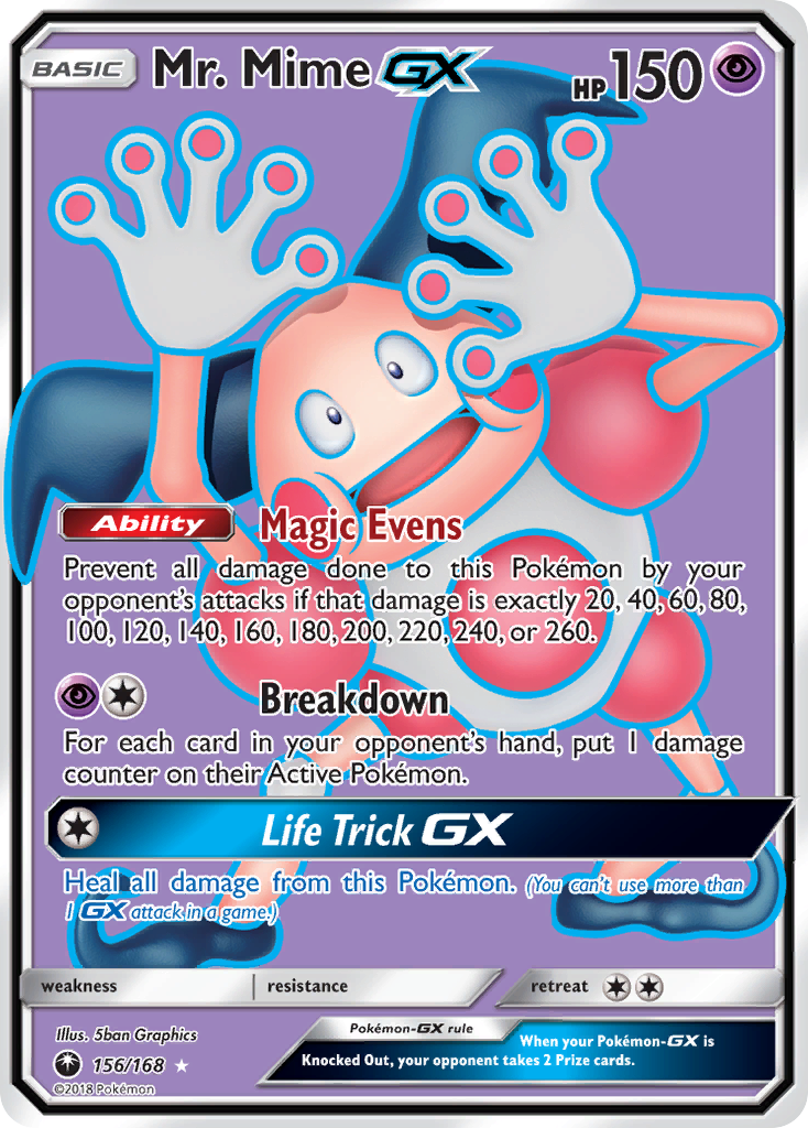 Mr. Mime GX (156/168) [Sun & Moon: Celestial Storm] | Good Games North