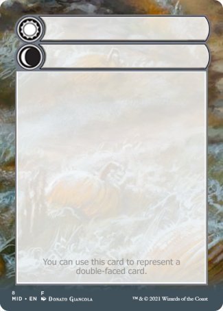 Helper Card (8/9) [Innistrad: Midnight Hunt Tokens] | Good Games North