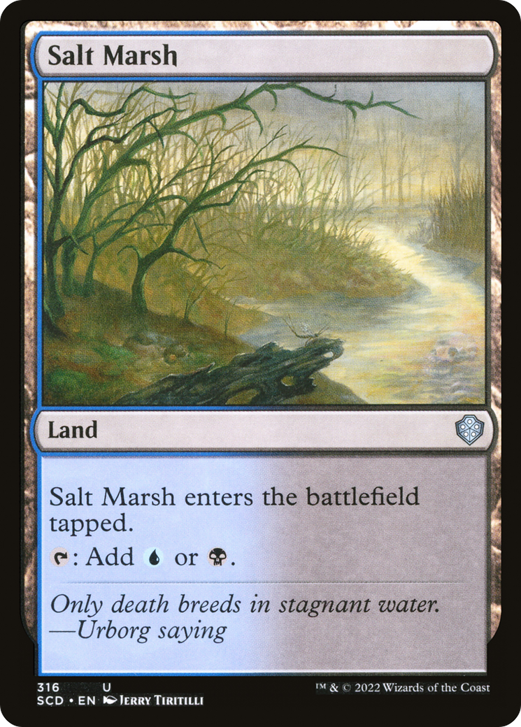Salt Marsh [Starter Commander Decks] | Good Games North