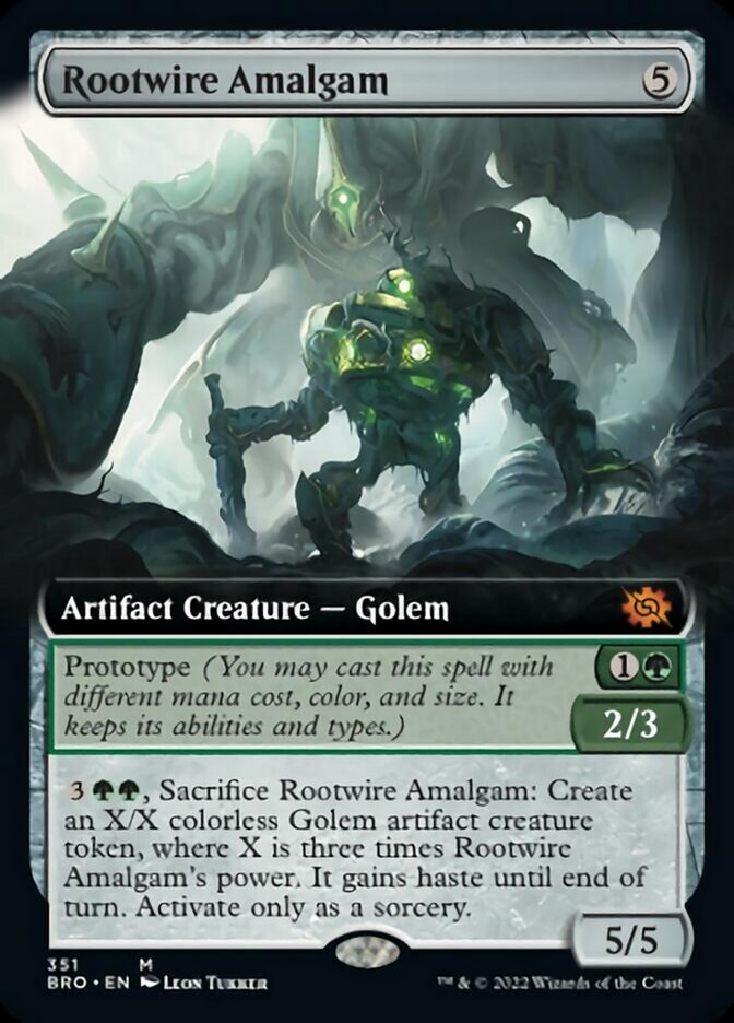 Rootwire Amalgam (Extended Art) [The Brothers' War] | Good Games North