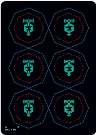 Punch Card Token (5/8) [Streets of New Capenna Commander Tokens] | Good Games North