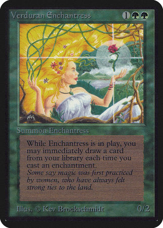 Verduran Enchantress [Limited Edition Alpha] | Good Games North