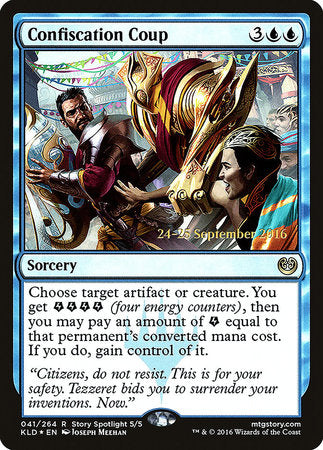 Confiscation Coup [Kaladesh Promos] | Good Games North