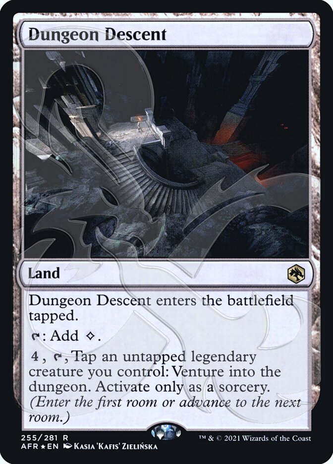 Dungeon Descent (Ampersand Promo) [Dungeons & Dragons: Adventures in the Forgotten Realms Promos] | Good Games North