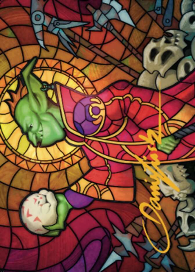 Squee, Dubious Monarch Art Card (Gold-Stamped Signature) [Dominaria United Art Series] | Good Games North