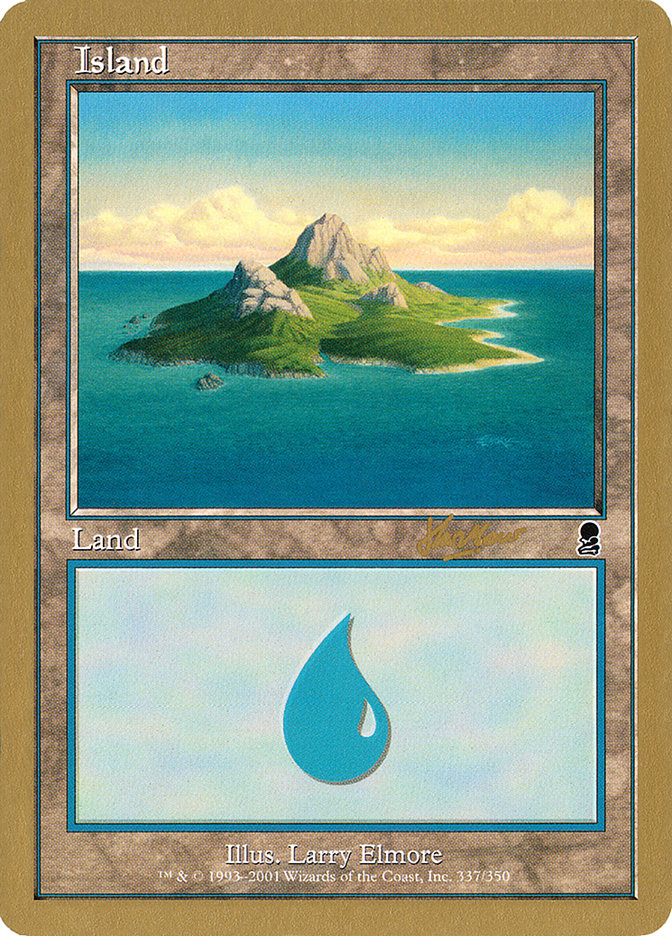 Island (shh337) (Sim Han How) [World Championship Decks 2002] | Good Games North