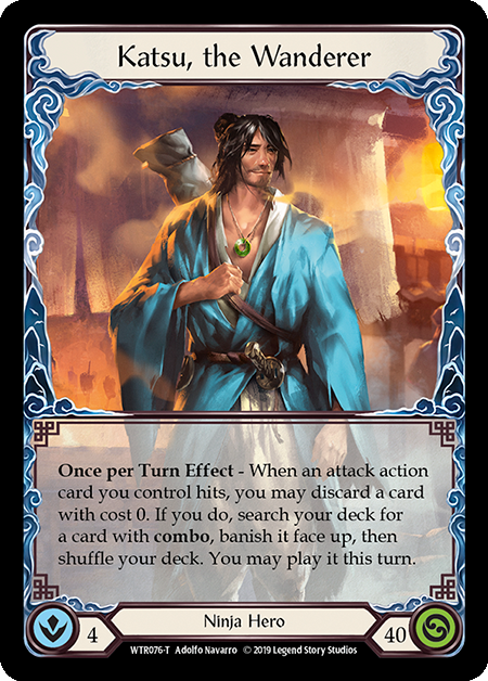 Katsu // Katsu, the Wanderer [WTR077-T // WTR076-T] Alpha Print Normal | Good Games North