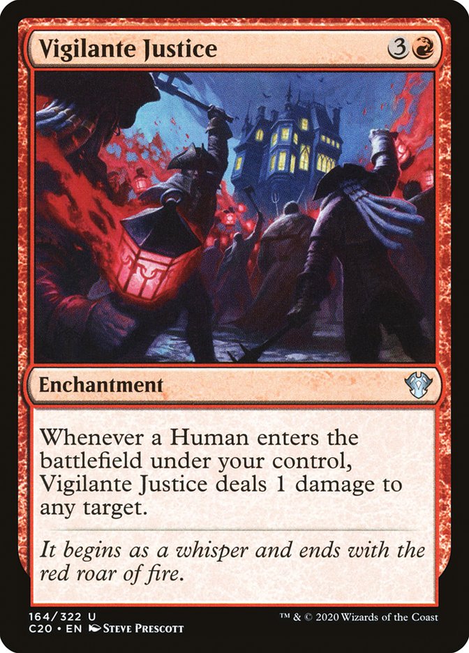 Vigilante Justice [Commander 2020] | Good Games North