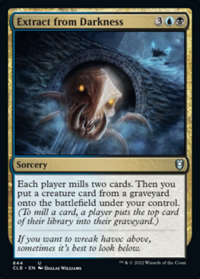 Extract from Darkness [Commander Legends: Battle for Baldur's Gate] | Good Games North