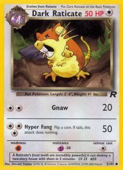 Dark Raticate (51/82) [Team Rocket Unlimited] | Good Games North
