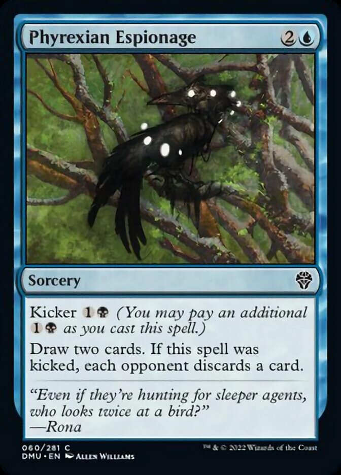 Phyrexian Espionage [Dominaria United] | Good Games North