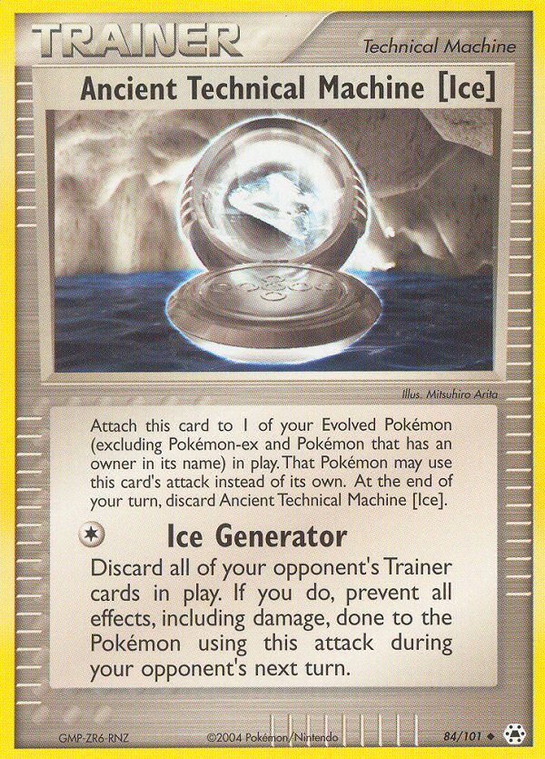 Ancient Technical Machine [Ice] (84/101) [EX: Hidden Legends] | Good Games North