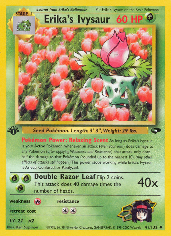 Erika's Ivysaur (41/132) [Gym Challenge 1st Edition] | Good Games North
