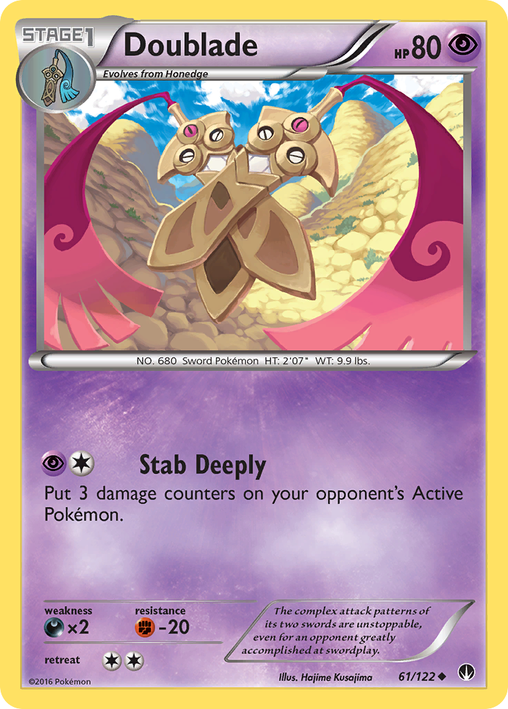 Doublade (61/122) [XY: BREAKpoint] | Good Games North