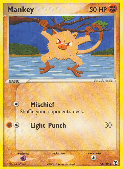 Mankey (38/112) [EX: FireRed & LeafGreen] | Good Games North