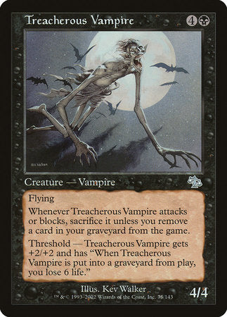 Treacherous Vampire [Judgment] | Good Games North
