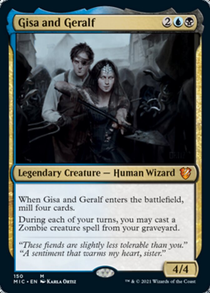 Gisa and Geralf [Innistrad: Midnight Hunt Commander] | Good Games North