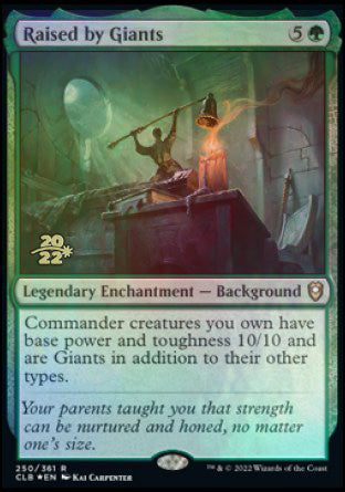 Raised by Giants [Commander Legends: Battle for Baldur's Gate Prerelease Promos] | Good Games North