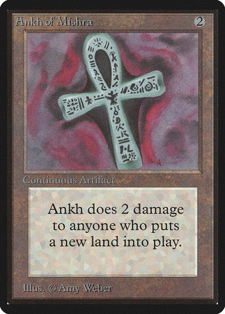 Ankh of Mishra [Limited Edition Beta] | Good Games North