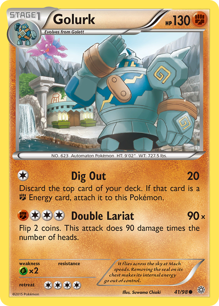 Golurk (41/98) [XY: Ancient Origins] | Good Games North