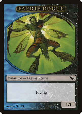 Faerie Rogue Token (Blue/Black) [Shadowmoor Tokens] | Good Games North