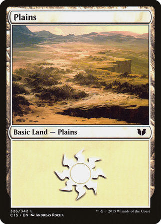 Plains (326) [Commander 2015] | Good Games North