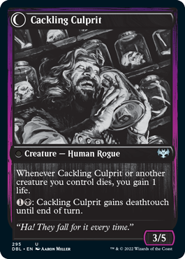 Panicked Bystander // Cackling Culprit [Innistrad: Double Feature] | Good Games North