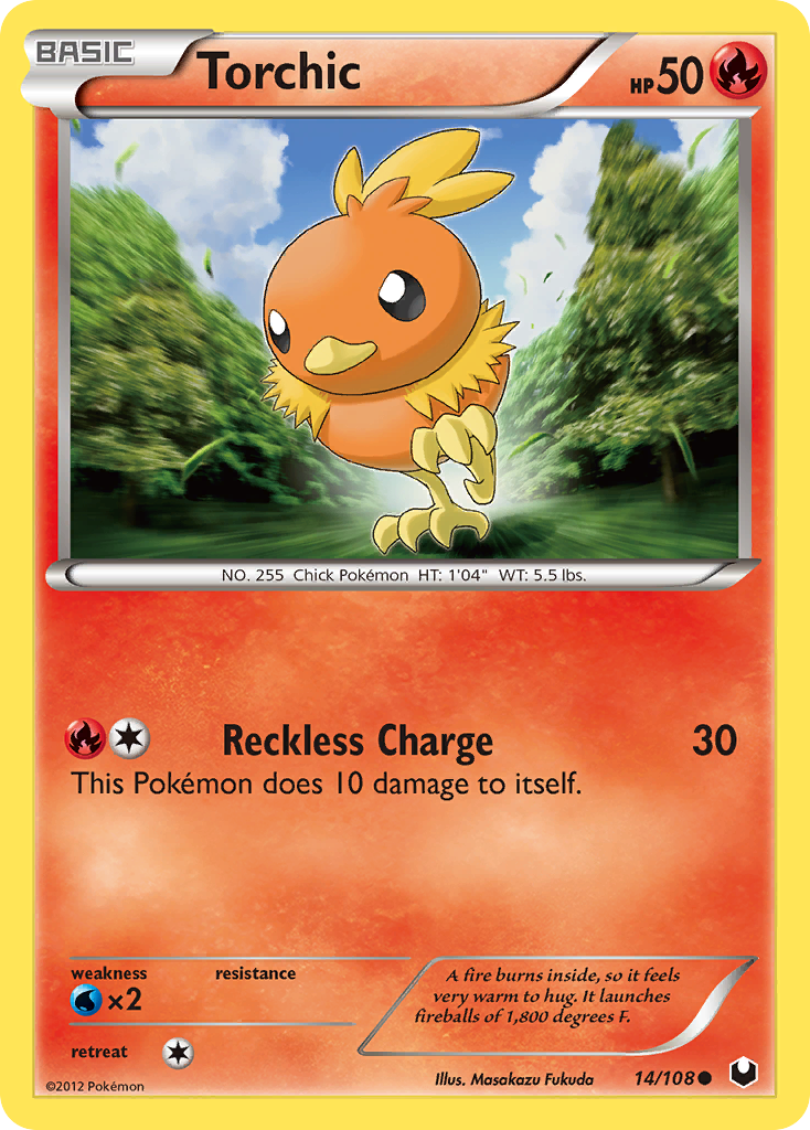 Torchic (14/108) [Black & White: Dark Explorers] | Good Games North