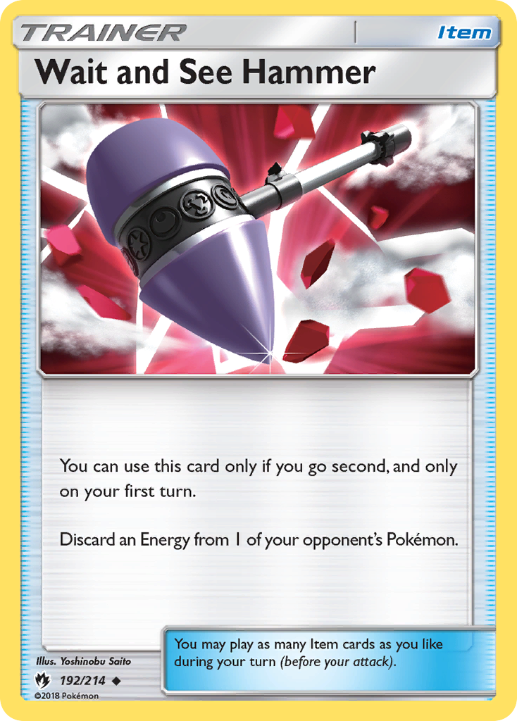Wait and See Hammer (192/214) [Sun & Moon: Lost Thunder] | Good Games North