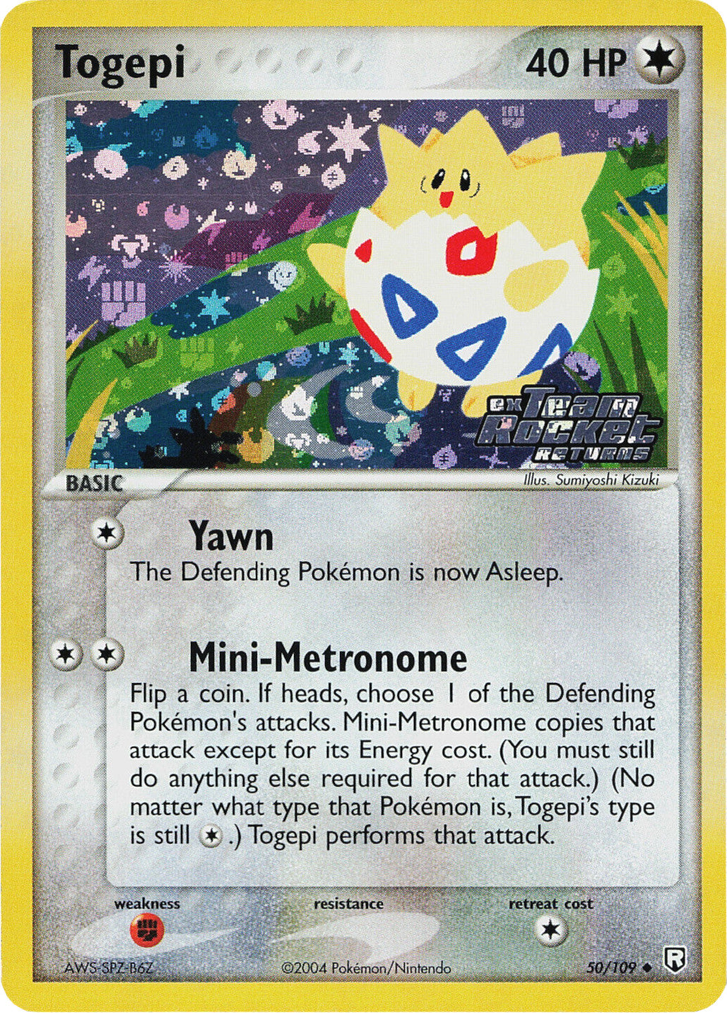 Togepi (50/109) (Stamped) [EX: Team Rocket Returns] | Good Games North