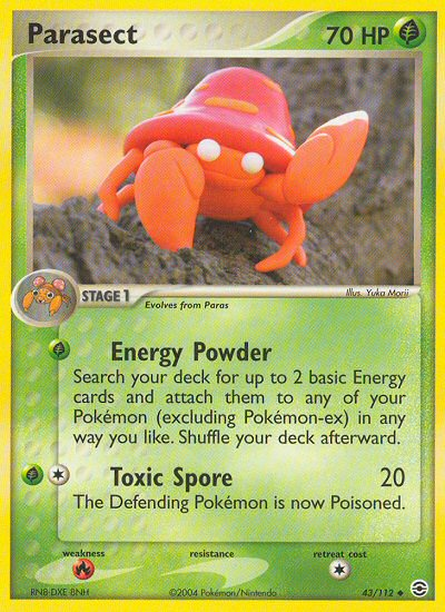 Parasect (43/112) [EX: FireRed & LeafGreen] | Good Games North