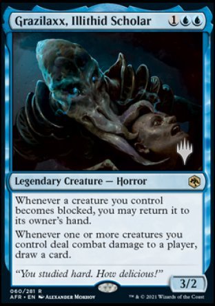 Grazilaxx, Illithid Scholar (Promo Pack) [Dungeons & Dragons: Adventures in the Forgotten Realms Promos] | Good Games North