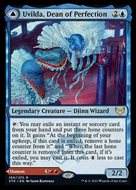 Uvilda, Dean of Perfection // Nassari, Dean of Expression [Strixhaven: School of Mages] | Good Games North