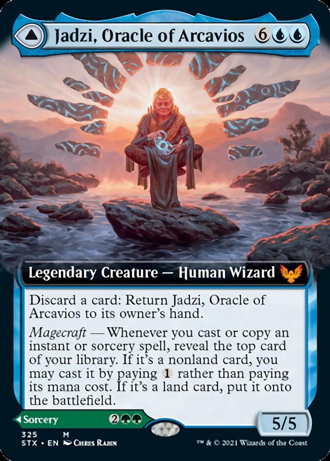 Jadzi, Oracle of Arcavios // Journey to the Oracle (Extended) [Strixhaven: School of Mages] | Good Games North
