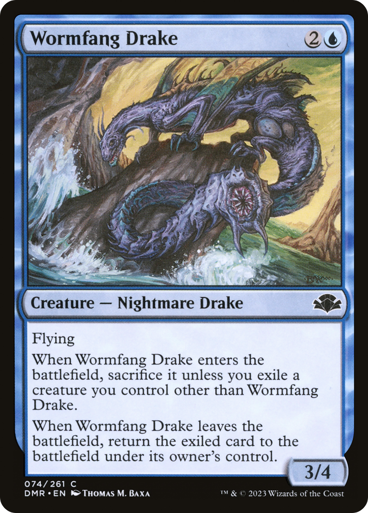 Wormfang Drake [Dominaria Remastered] | Good Games North