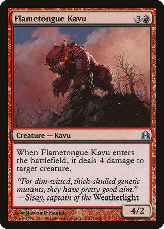 Flametongue Kavu [Commander 2011] | Good Games North