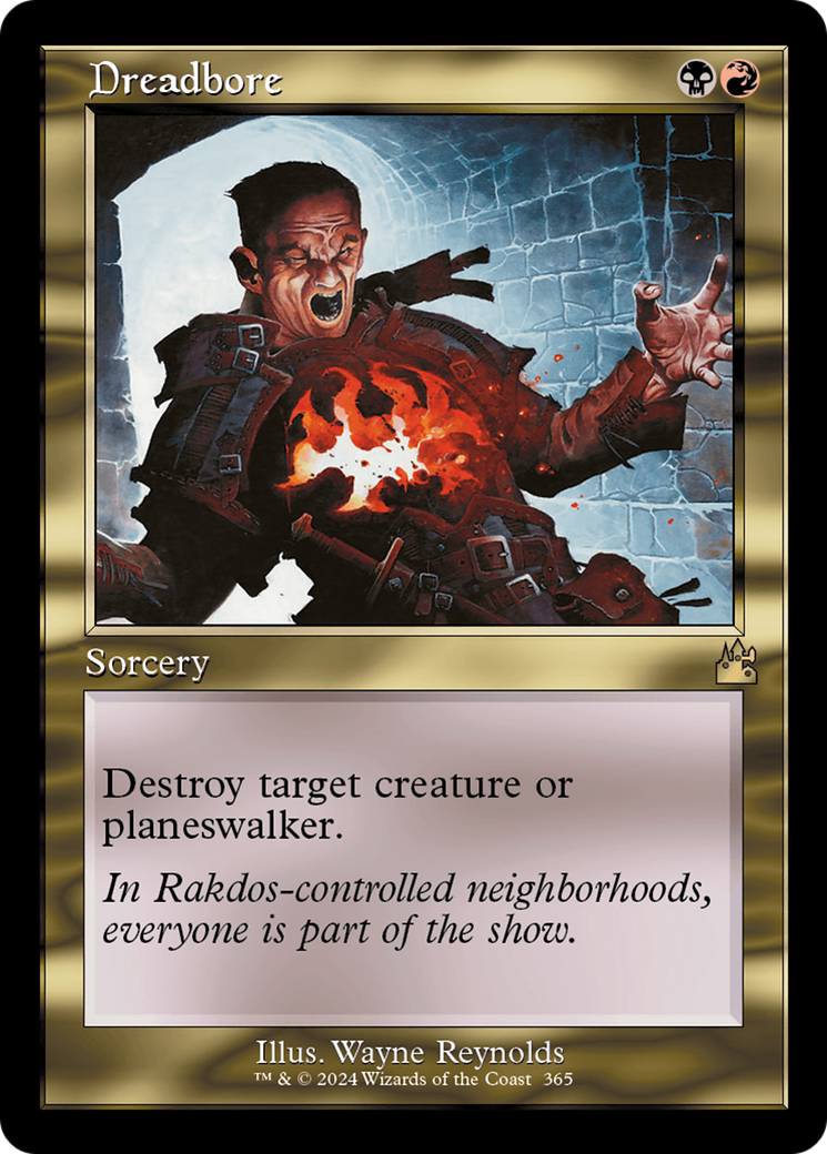 Dreadbore (Retro Frame) [Ravnica Remastered] | Good Games North