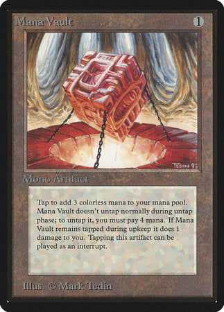 Mana Vault [Limited Edition Beta] | Good Games North
