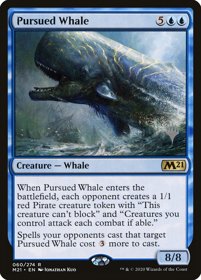 Pursued Whale (Promo Pack) [Core Set 2021 Promos] | Good Games North