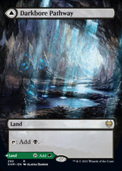 Darkbore Pathway // Slitherbore Pathway (Borderless Alternate Art) [Kaldheim] | Good Games North