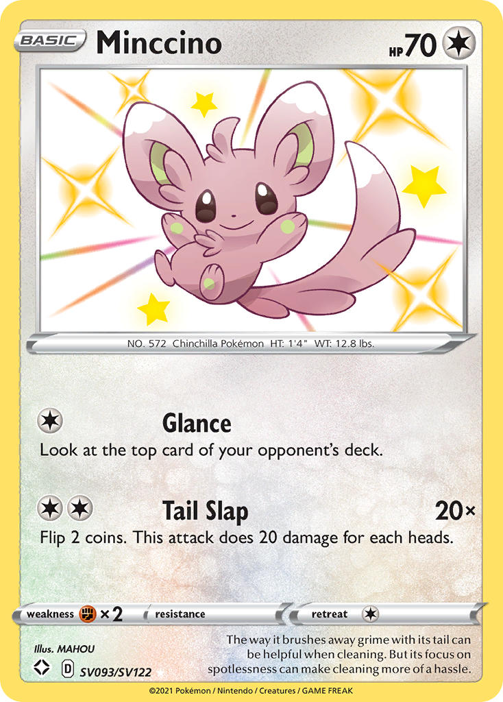 Minccino (SV093/SV122) [Sword & Shield: Shining Fates] | Good Games North