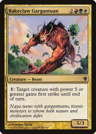 Rakeclaw Gargantuan [Commander 2013] | Good Games North