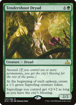 Tendershoot Dryad [Rivals of Ixalan] | Good Games North