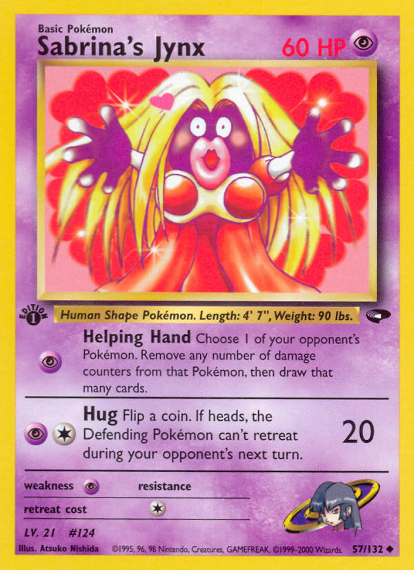 Sabrina's Jynx (57/132) [Gym Challenge 1st Edition] | Good Games North