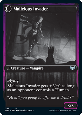 Innocent Traveler // Malicious Invader [Innistrad: Double Feature] | Good Games North