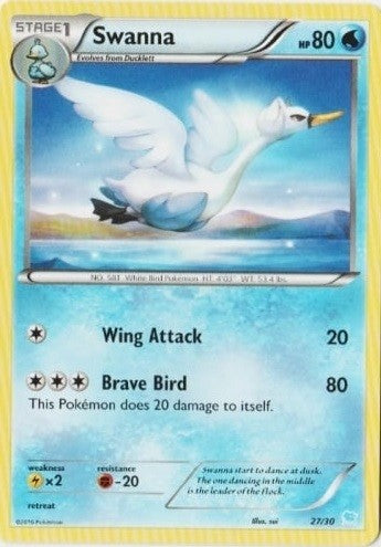 Swanna (27/30) [XY: Trainer Kit 3 - Suicune] | Good Games North
