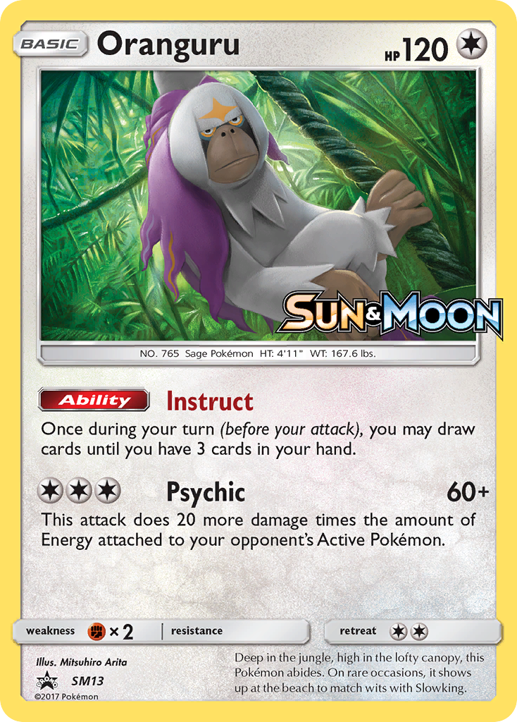 Oranguru (SM13) [Sun & Moon: Black Star Promos] | Good Games North