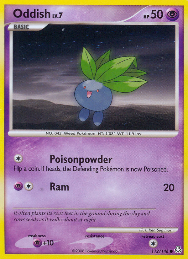 Oddish (112/146) [Diamond & Pearl: Legends Awakened] | Good Games North