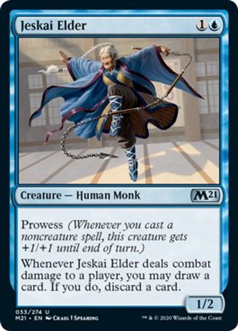 Jeskai Elder [Core Set 2021] | Good Games North